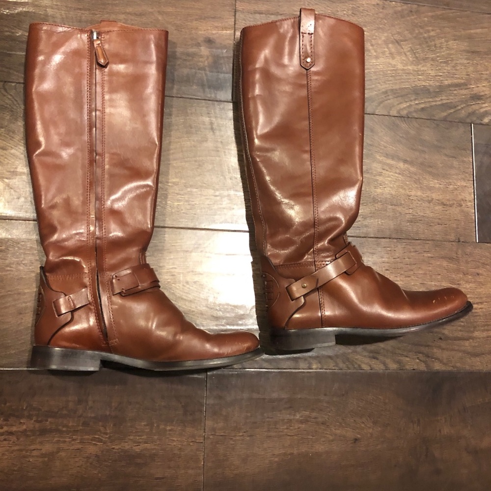 Tory Burch Derby Boots Size 7